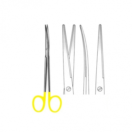 Scissors with Tungsten Carbide Inserts